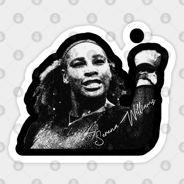 serena williams Sticker by 9ifary